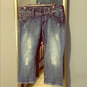 Miss Me Jean Capris Size 30
